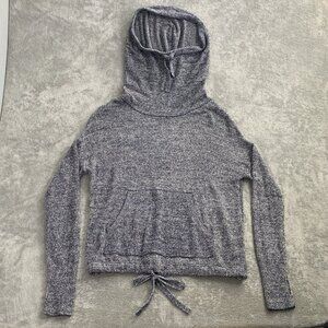 Barefoot Dreams Hoodie Womens Small Cozychic Lite Super Soft Sweater Loungewear